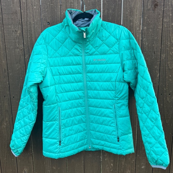 Columbia Jackets & Blazers - Columbia Quilted Puffer Jacket Teal Size Small